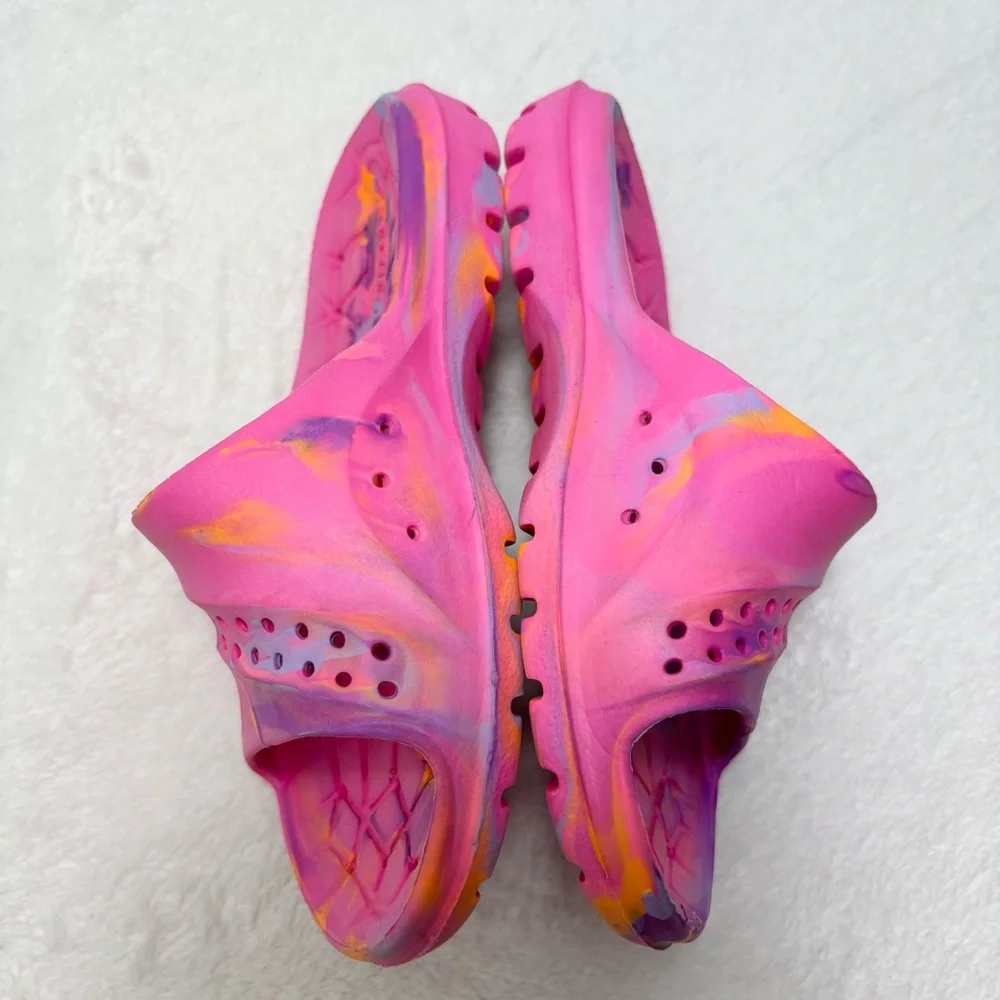 Skecher  Multicolor Hogan-Color Splashed  Slide Sandal Girl Size‎ 13